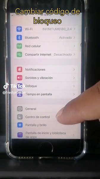 Cómo cambiar el código de bloqueo en iPhone