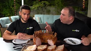 Guga Foods S07:E09 - Prime Rib Grilled vs. Rotisserie / How to Grill the Beautiful Crown of Pork: Step by Step to Perfection!