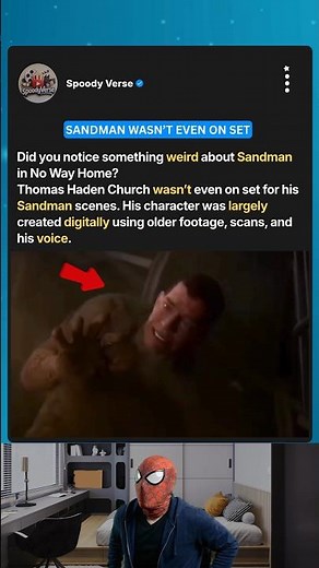 The Secret Behind Sandman In No Way Home.