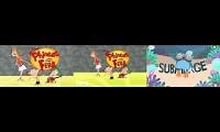 Mix of 3 videos from youtube : Phineas and Ferb intro comparison season 1-4 vs 5