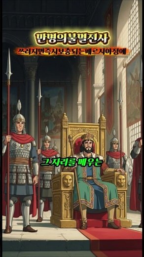 페르시아 불사부대 1만 명의 위용과 무한 충원의 공포 #고대사 #유물 #아케메네스왕조 #정예군