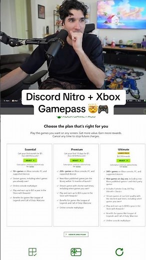 DISCORD NITRO x XBOX GAMEPASS #shorts #gaming