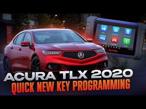 Acura TLX 2020: Quickly program a new key