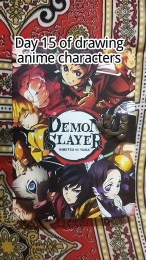 Day 15 of drawing anime characters 🔥 #demonslayer #kimetsunoyaiba #demonslayerhinokamichronicles