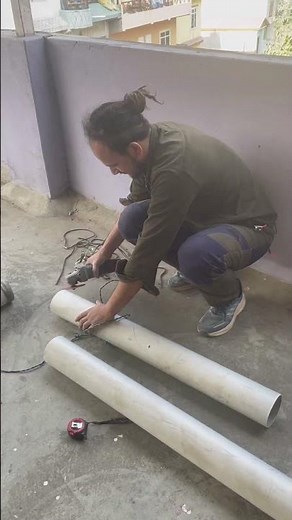 PVC pipe cutting simple tips and trick #cutting