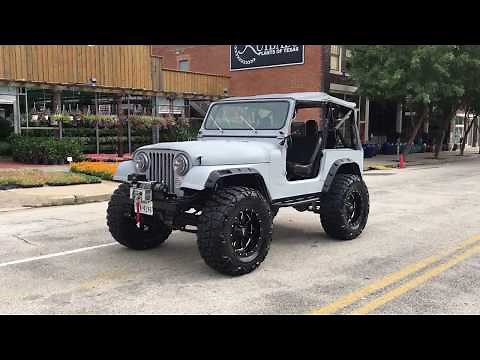 1983 Jeep CJ7 Fuel Injected Mustang 5.0 V8 Swap