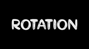 Download Rotation text animation free video for Social Media for free