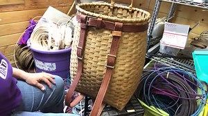 #basketweaving #basketry #basket #stayhome #learnwithme How to Weave: Adirondack #Backpack No. 18