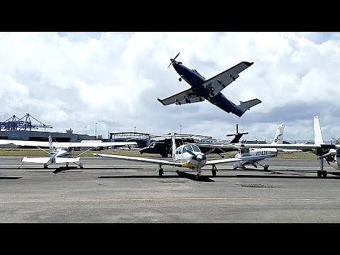 Plane Hits Helicopter Rotor Downwash