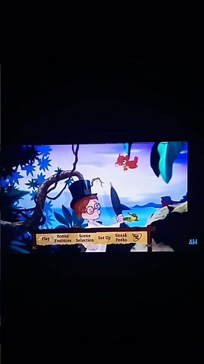 Menu DVD Peter Pan (1977/2025)