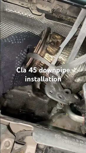 Cla 45 down pipe removal