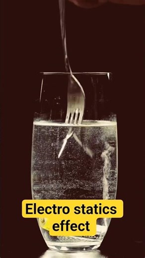 Static charge Ka Jadoo 😲 | Electrostatics Experiment ⚡#shorts #viral #trending