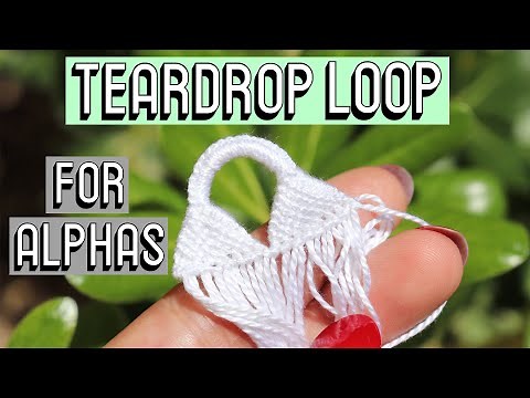 ALPHA TEARDROP LOOP [CC] || Friendship Bracelets
