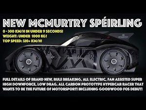 McMurtry Spéirling: Electric High Downforce Fan Assisted Experimental Prototype Racer (July 2021)