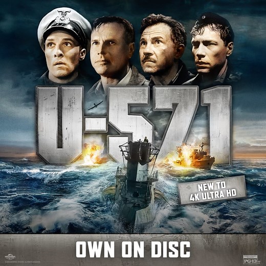 6.1K views · 21 reactions | Dive into the incredible true story of the U-571 in 4K for the first time! Own now on Disc. https://uni.pictures/U571 | Universal Pictures at Home | Facebook