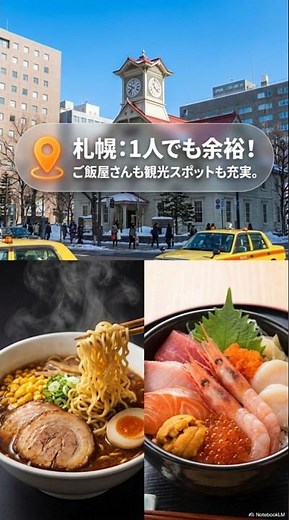 【北海道旅行】北海道1人旅、実は最高なんです！おすすめスポット3選