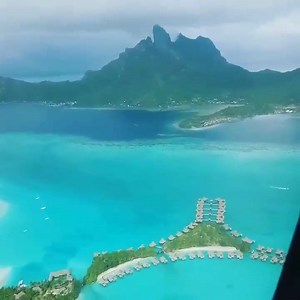 248K views · 15K reactions | Flying over Bora Bora, thanks Sorina Patel | Bora Bora | Facebook