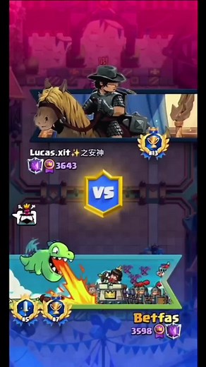 Betfas Vs Snipe in Clash Royale X-BOW 3.0 Showdown