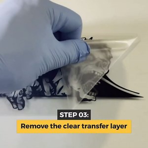 Skeleton Biker Decal Sticker for Cars, Trucks, Motorcycles, Helmets, Phone Cases and Laptops (Black)