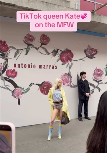 Kate Mossi: The TikTok Queen Shining at MFW