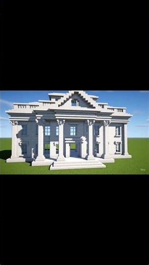 “Minecraft White House Build in 8 Seconds ⏱️🏛️ (Ultra-Realistic CGI)”