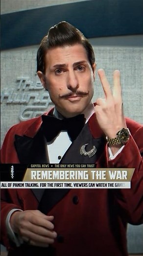 A Special Capitol News Report from Jason Schwartzman as 10th Hunger Games host, Lucky Flickerman.