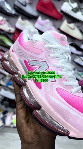New Balance 9060 Pink Leather Women's Shoes