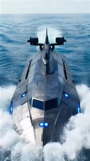 “Futuristic Combat Speedboat Transforming Into Advanced War Submarine” #fyp #survival