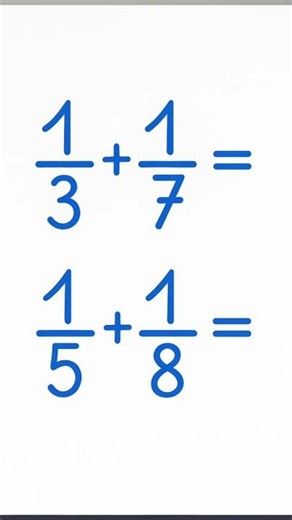 Astuce pour additionner deux fractions ayant 1 au numérateur