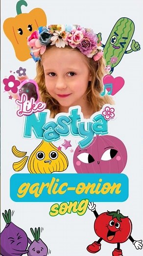 Like Nastya song about | nastya english version #nastya #english #shorts #nurseryrhymes