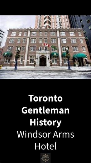 Jonathan Rosedale on Instagram: "🇨🇦 Canadian Gentlemen History 🇨🇦 Windsor Arms Hotel (Toronto) 🇨🇦 #Explore #History #Learning #Gentleman #Canadian #Toronto #explorer #explorepage✨ #success #canada_life🇨🇦 #canada #hotel #downtown #classystyle #rooms #service #luxury #celebrities #tiff #yorkville"
