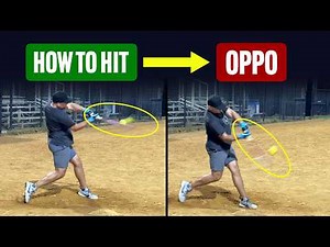 How to Hit Opposite Field in Slow Pitch Softball