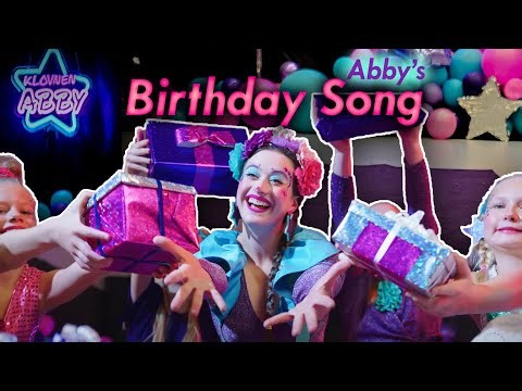 🎉 Abby's Birthday Song – Official Music Video | Happy Birthday Song for Kids 🎈