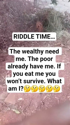 riddle time