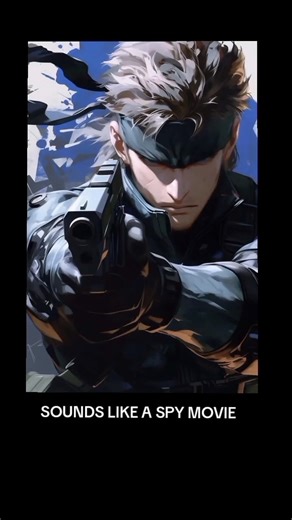 MGS1: sounds like a spy movie like and comment and subscribe 🫡 #mgs1 #konami #snake #shadowmoses