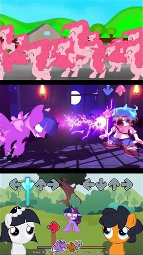 This My Little Pony FNF Mod Is Insane! #Pinkie #pinkiepie #shorts #fnf