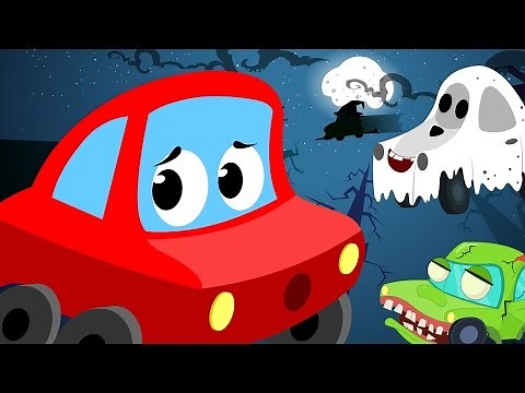 Little Red Car | It's Halloween Night | Scary Song