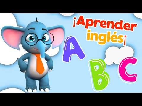 Aprender las letras del inglés para niños | Video educativo y divertido en español Live🔴