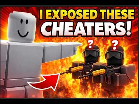 I EXPOSED Theese Cheaters! In Roblox Rivals...