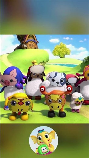Bang Bang Bo Bo Bo! 🎵 #badanamu #trendingshorts #nurseryrhymes #babysongs #childrenmusic