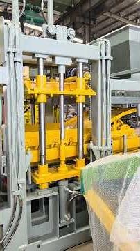 Automatic Concrete Block Making Machine Test Before Shipping