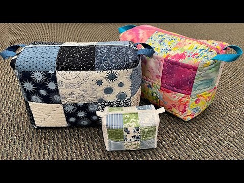 We SUPERSIZED the Nantucket Mini Charm bag! SIMPLE Step-by-Step Tutorial using your 5" Charm Packs!