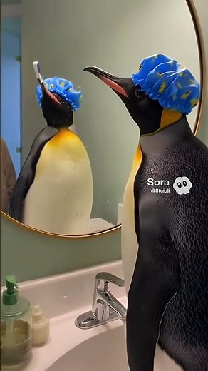 This Penguin Goes BOWLING & Plays Video Games! 🎳🎮