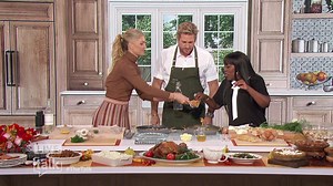 Curtis Stone stops by today to showcase his recipe for a delicious Thanksgiving dressing and stuffing. What's your favorite Thanksgiving meal to prep? | The Talk