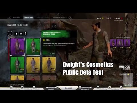 Dwight's Cosmetics | Public Test Build | Dead by Daylight