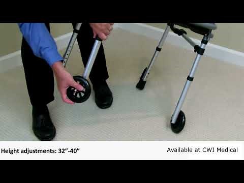 All About Drive Medical Clever Lite LS, Adult Walker