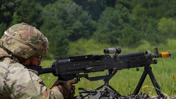 Addestramento dei soldati dell'esercito americano