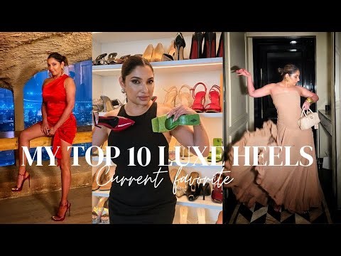 My top 10 Luxe heels I am obsessed with right now | LeSilla, YSL, Alaia