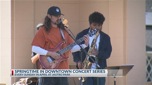 Springtime in downtown concert series