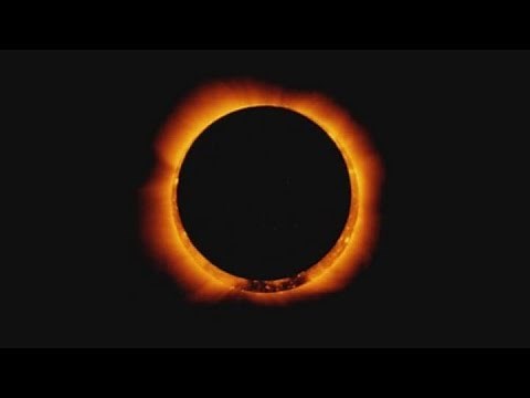 An annular solar eclipse dominated the skies on Thursday morning